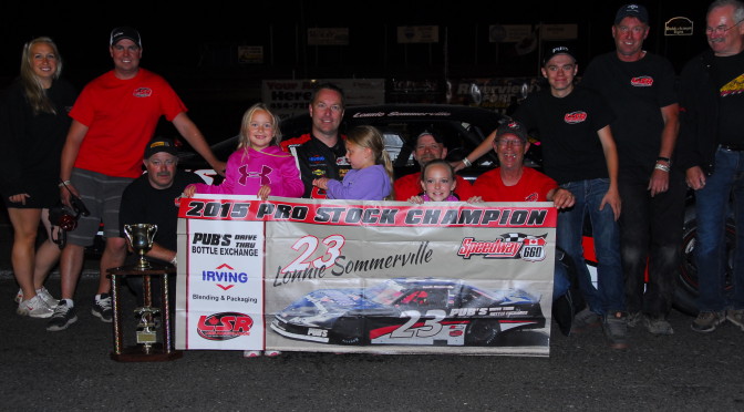 Lonnie Sommerville Pro Stock champ 2015