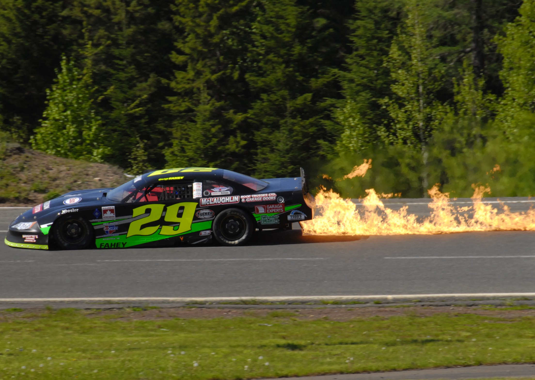 Photo Album: Setting the woods on fire!