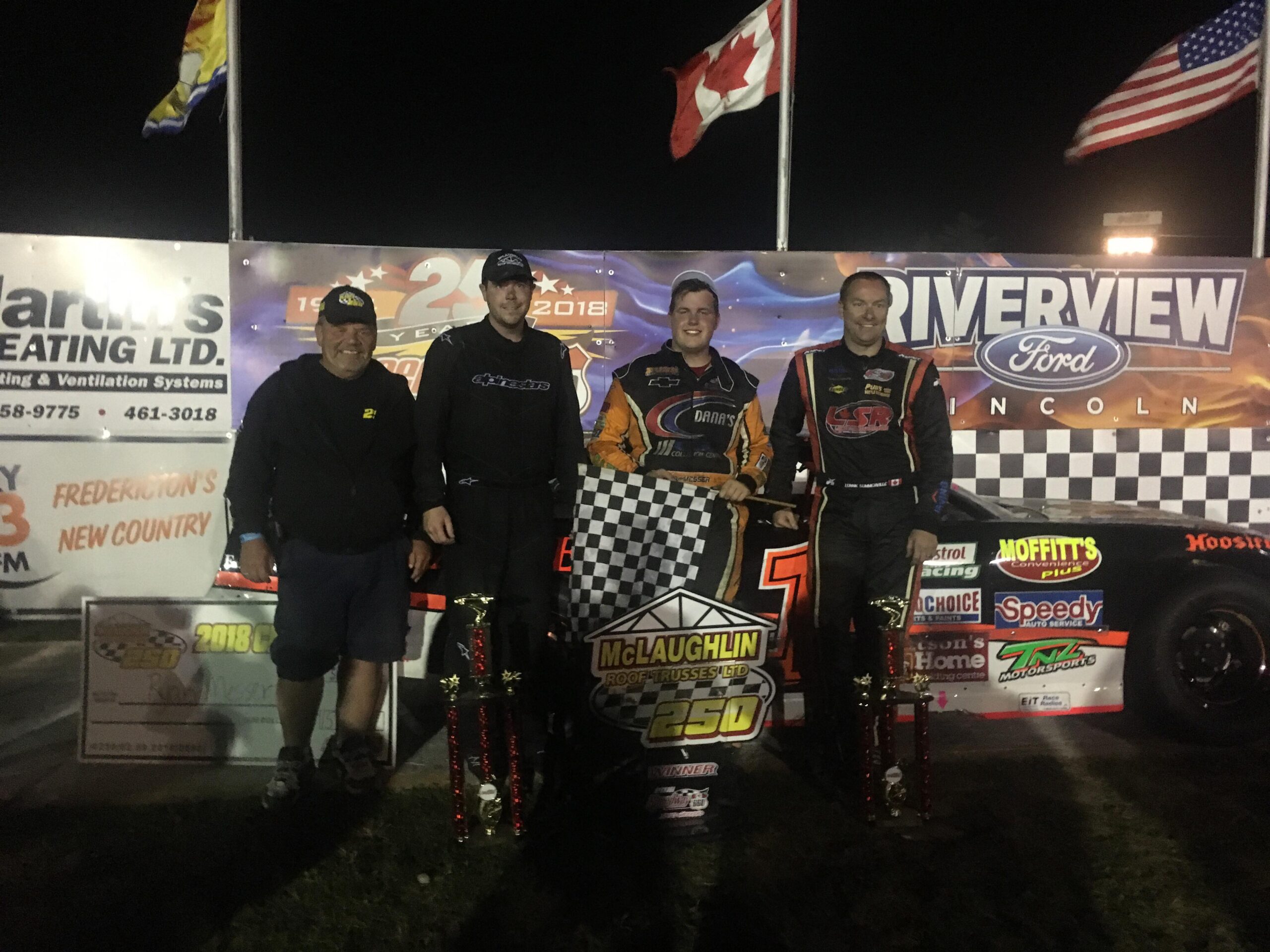 MESSER ENDS SOPHOMORE SEASON WITH MCLAUGHLIN ROOF TRUSSES 250 WIN